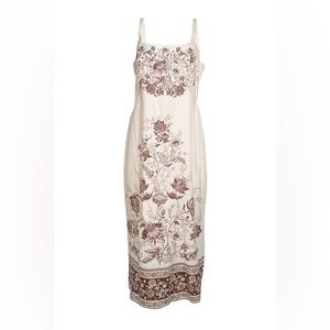 Christian Lacroix Linen Blend Midi Dress
